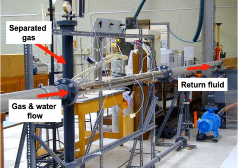 Downhole Gas-Fluid Separation System testing